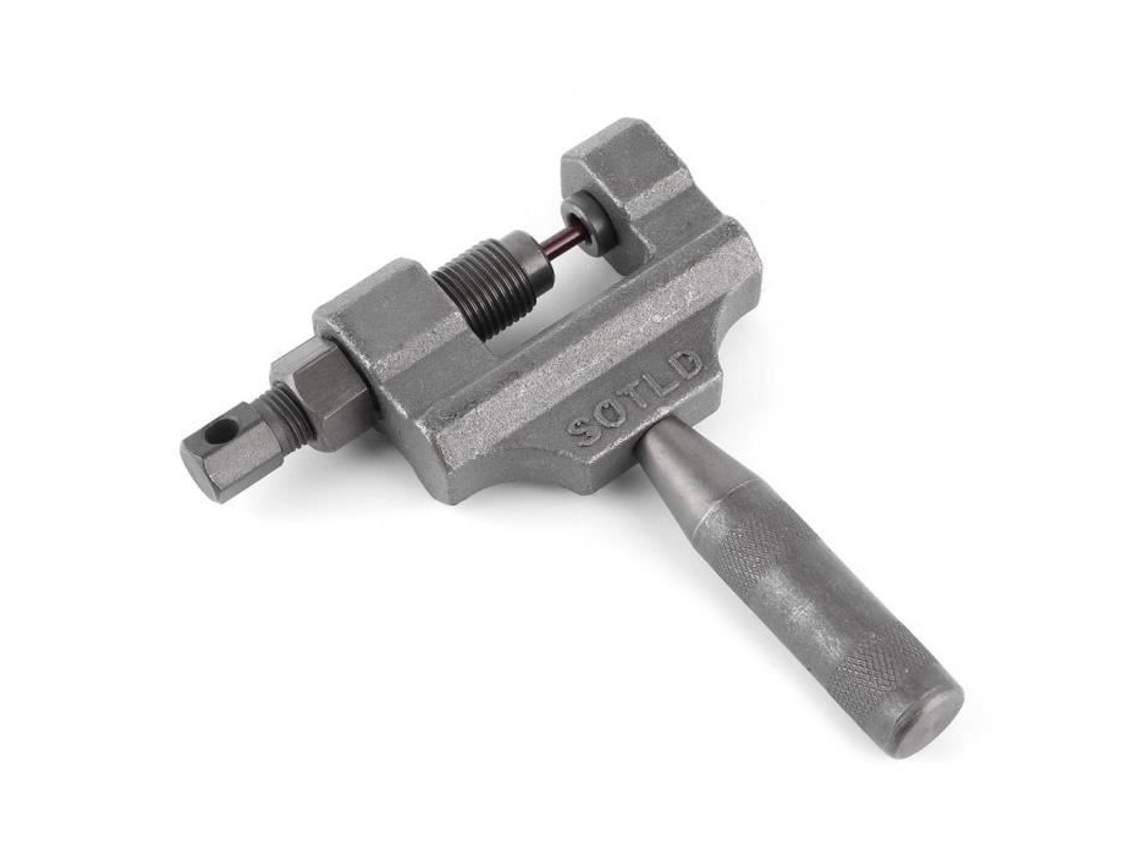 Tbest Herramienta de extracción de interruptor de cadena universal Cortador de cadena para motocicleta bicicleta ATV 420428520525528530