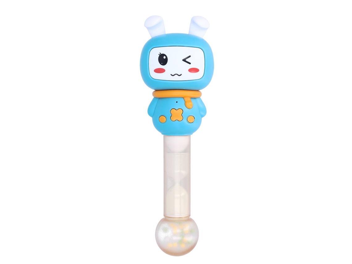 Sonajeros musicales para bebé, cepillo de dientes, con luz, estilo de dibujos animados, modelo 2026.