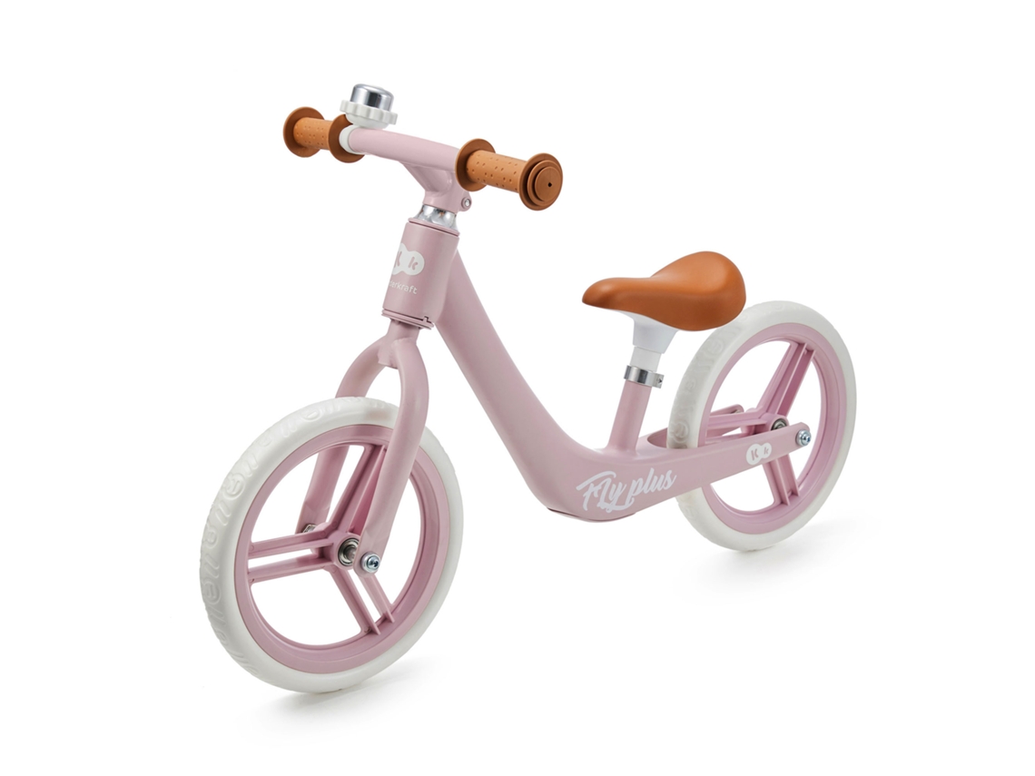 Bicicleta de equilíbrio KINDERKRAFT Fly Plus Powder Pink