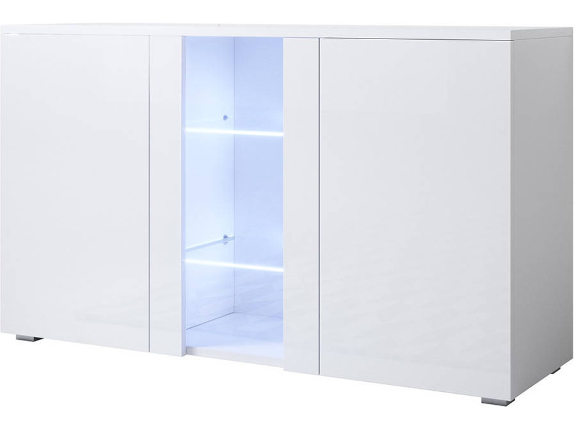 Aparador MÓVEIS BONITOS Luke 1 (Blanco - 120x40x72 cm)