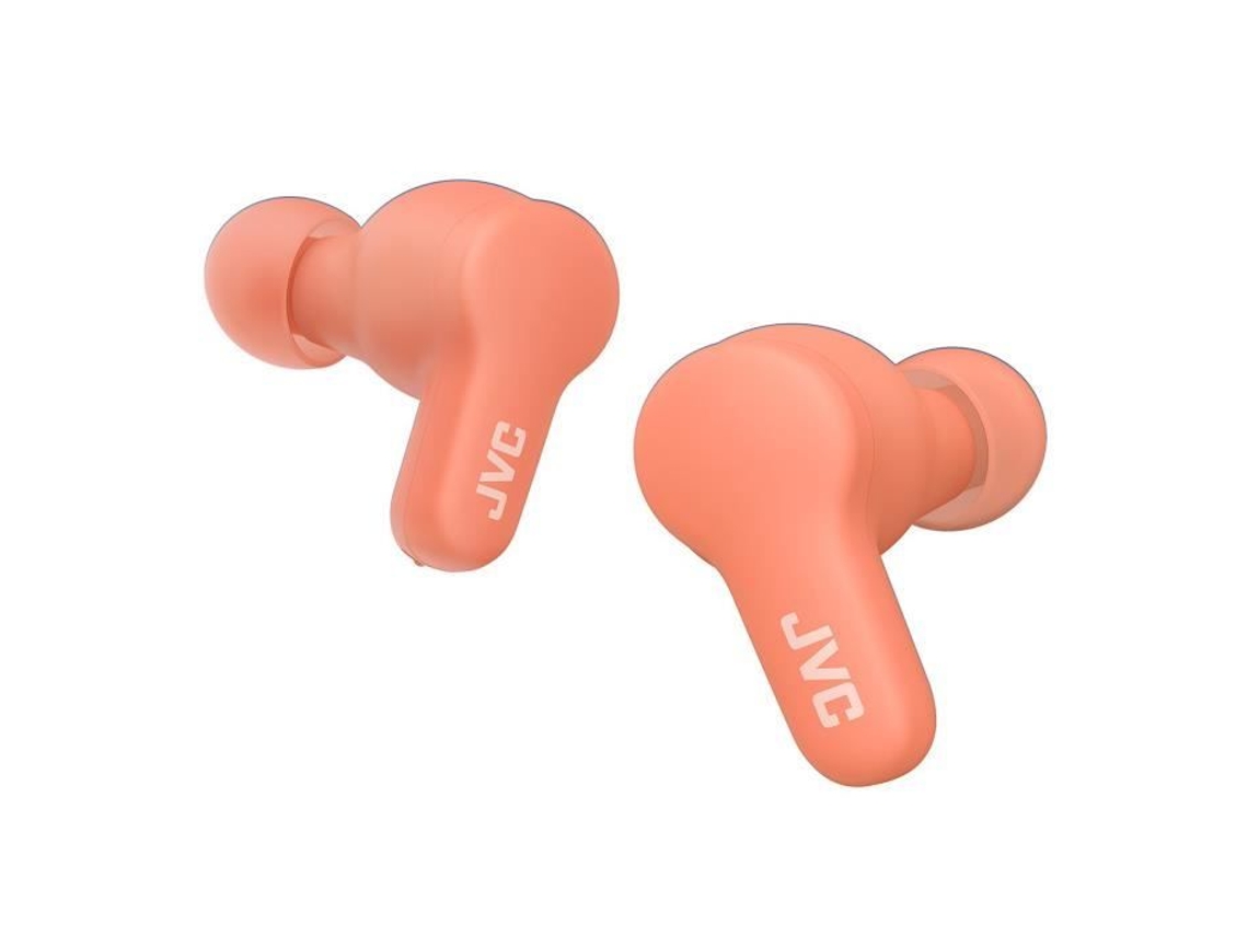 Ha-A7T2 Peach Pink Gumy True Wireless IPX4 Bluetooth 5.3 Auriculares intrauditivos Micrófono incorporado Duración de la batería 7-18 h JVC