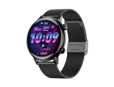 Monitoreo de Salud Relojes Inteligentes Deportivos Ip67 Impermeable Negro AUJEZON