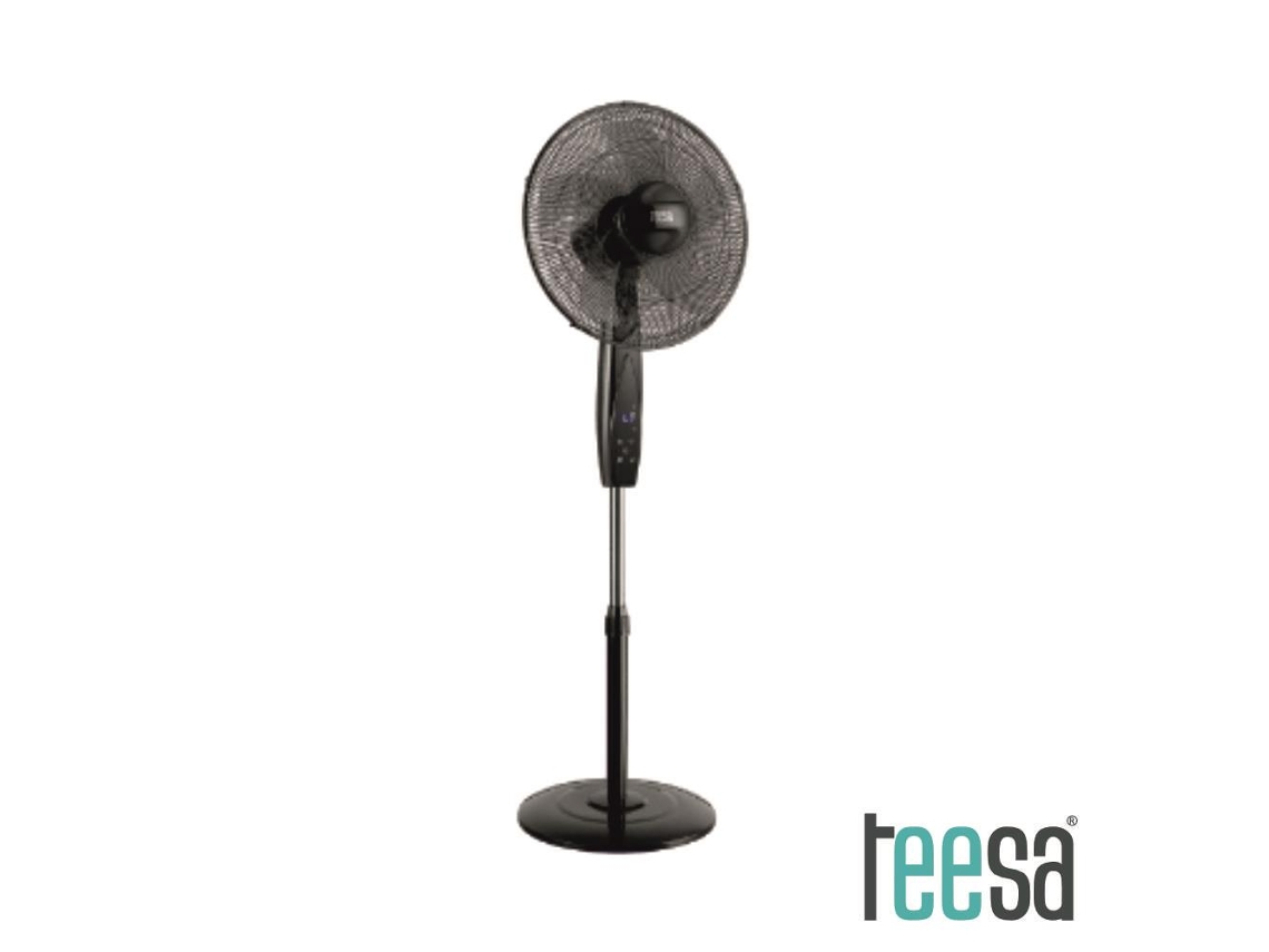 Ventilador de pie Teesa Ø40cm con mando a distancia y temporizador