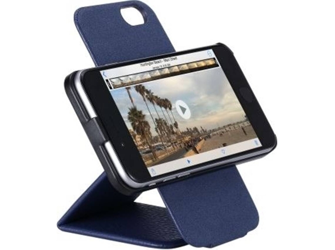 Funda iPhone 6, 6s, 7, 8 JUST MOBILE SpinCase Azul