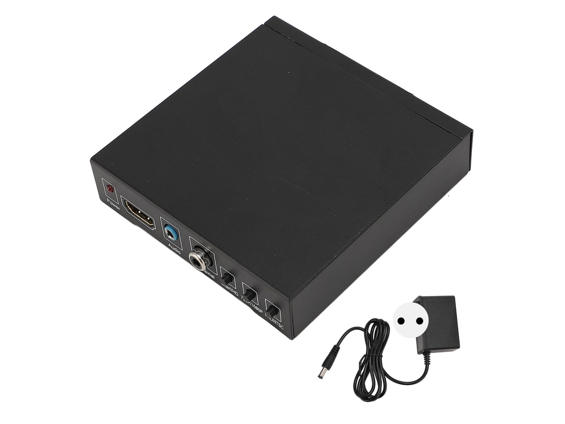 Convertidor De Vídeo Hd Scart 1080p A Interfaz Multimedia Hd Con Convertidor De Audio