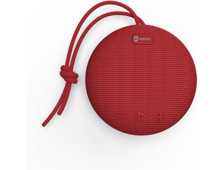 Altavoz Bluetooth GOODIS GDBS5250 (5 W - Autonomía hasta 13 horas - Rojo)