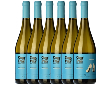 Vino VICENTE GANDÍA Vicente Gandía Con Un Par Albariño Rías Baixas (0.75 L - 6 unidades)