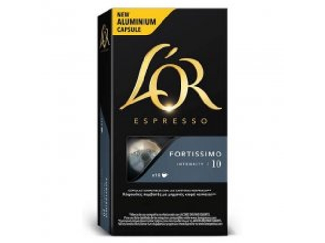 Cápsulas de café L'OR Fortissimo 10