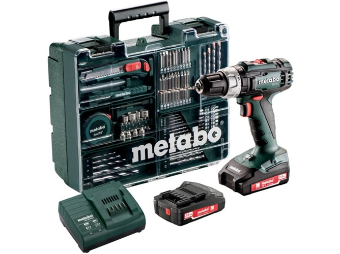 Taladro Percutor METABO SB 18 L SET (1800 rpm)
