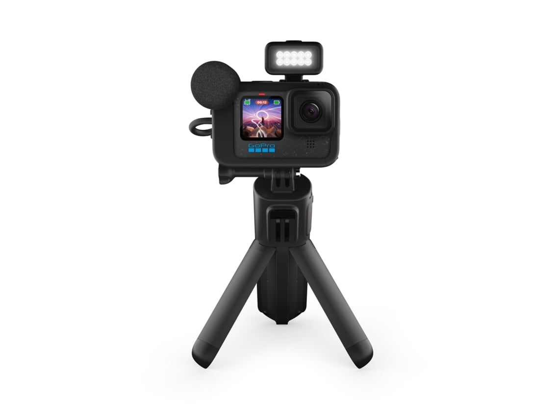 Action Cam GOPRO HERO 12 Creator Edition Negro (5.3K - 27 MP - Wi-Fi y Bluetooth)