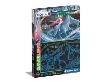 Puzzle CLEMENTONI Disney Frozen 2 Puzle de figuras 104 pieza(s) Arte