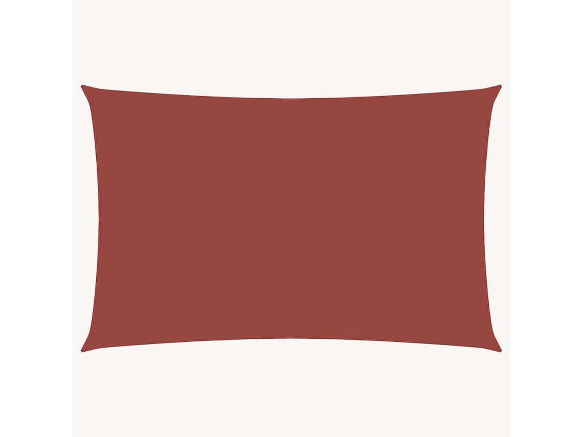 Maison Exclusive - Toldo De Vela Rectangular Tela Oxford Terracota 5x8 M