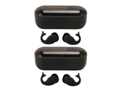 2 pares de tapones para los oídos de silicona con cancelación de ruido NRR 40db, reutilizables para dormir.