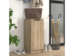 Zapatero Organizador de 30X35X70 Cm en Derivados de Madera Color Sonoma Gris