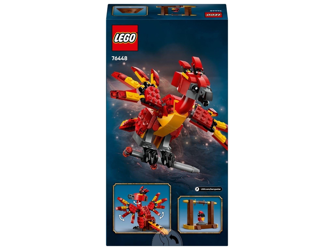 Fawkes el Fénix de Dumbledore Lego