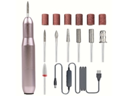 Set Profesional De Taladro Eléctrico Para Uñas, Kit De Cuidado De Uñas, Para Uso Doméstico O En Salón De Belleza.