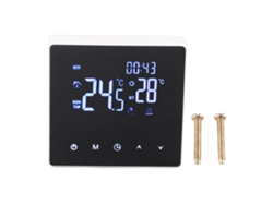 Termostato con pantalla táctil y controlador de temperatura constante para calefacción por suelo radiante blanca, 90-240 V, K2mrh3a