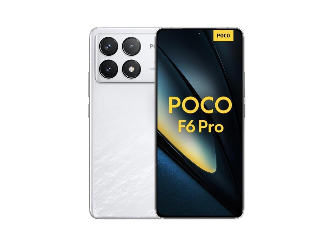 Smartphone POCO F6 Pro (Blanco - 12 GB RAM - 6,67" - Enchufe EU - 512 GB)
