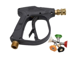 Pistola De Hidrolavadora De 4000 Psi Con 5 Boquillas, Conexión Rápida De 1/4" Y Rosca M22.