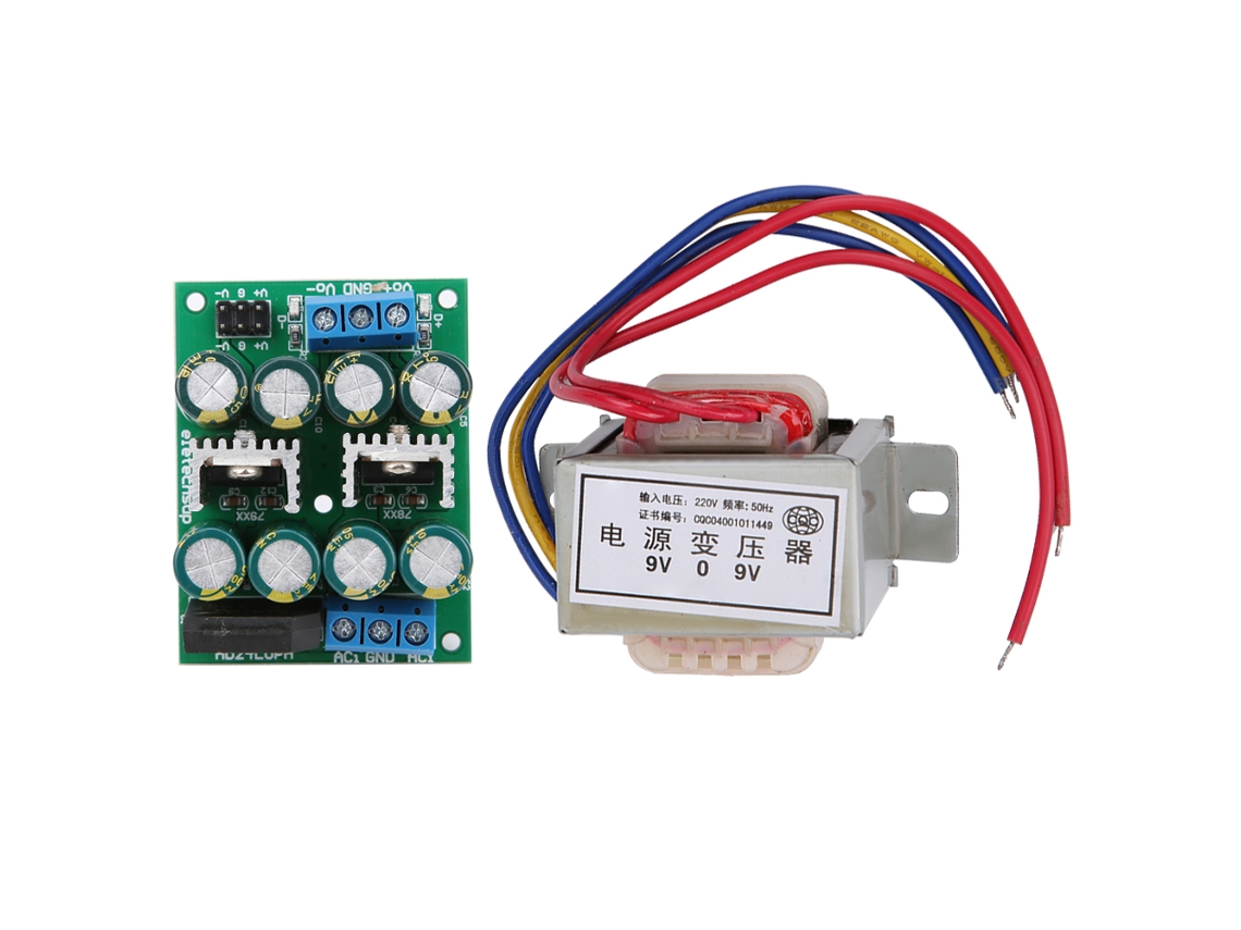 Ad24lopa_5vtb443 Transformador Convertidor De Fuente De Alimentación De Cc Lineal Componentes Electrónicos 9v
