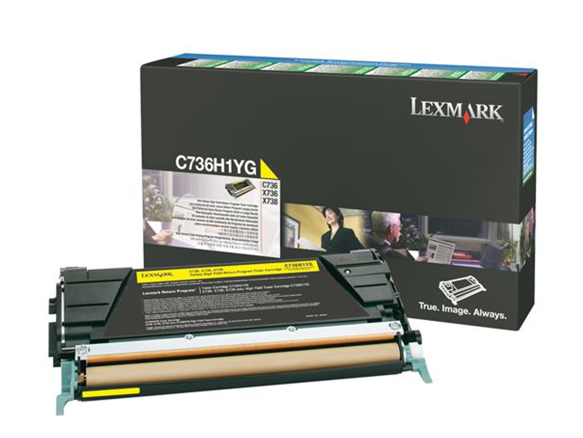 Tóner  LEXMARK  C736H1YG