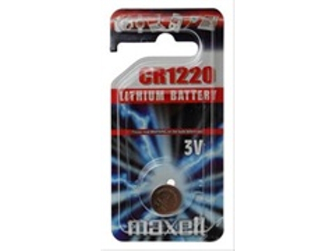 Pilas GENER Maxell Lítio Bl.1 Cr1220