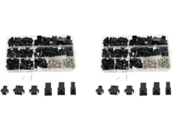 Conector De Cable Sm2.54 Macho De 2,54 Mm Con Terminales Y Conectores De 3 Y 4 Pines.