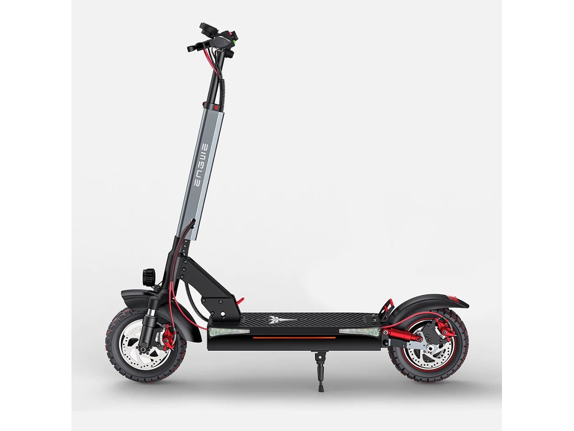 Patinete Elétrico ENGWE Y600 (600 W - Autonomía: 70 Km - Negro)