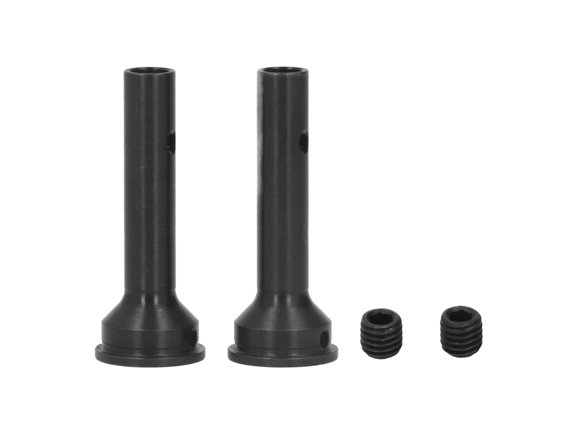 Ymsl 2 Piezas Ejes Cvd De Acero Para Rc, Diámetro 8mm, Longitud 44.5mm, Para Arrma 1/7 1/8 Negro Hxl