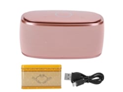 Altavoz Bluetooth Serie Tws Con Inserción De Tarjeta, Mini, Portátil, Dorado, Para Exteriores Y Hogar