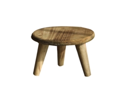 Taburete Decorativo De Almacenamiento De Madera Para Jardín, Pot Stand, Balcón, Decoración Y Accesorios Pequeños