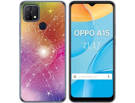 Carcasa Oppo A15 TUMUNDOSMARTPHONE Abstracto Multicolor