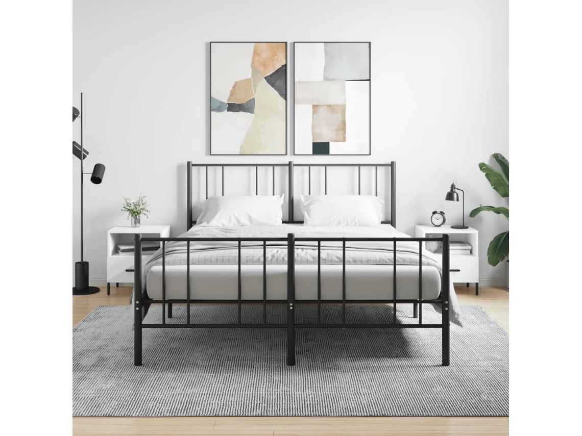 Mesitas de Noche 2 Pzs 40X35X47,5 Cm Deriv. de Madera Blanco