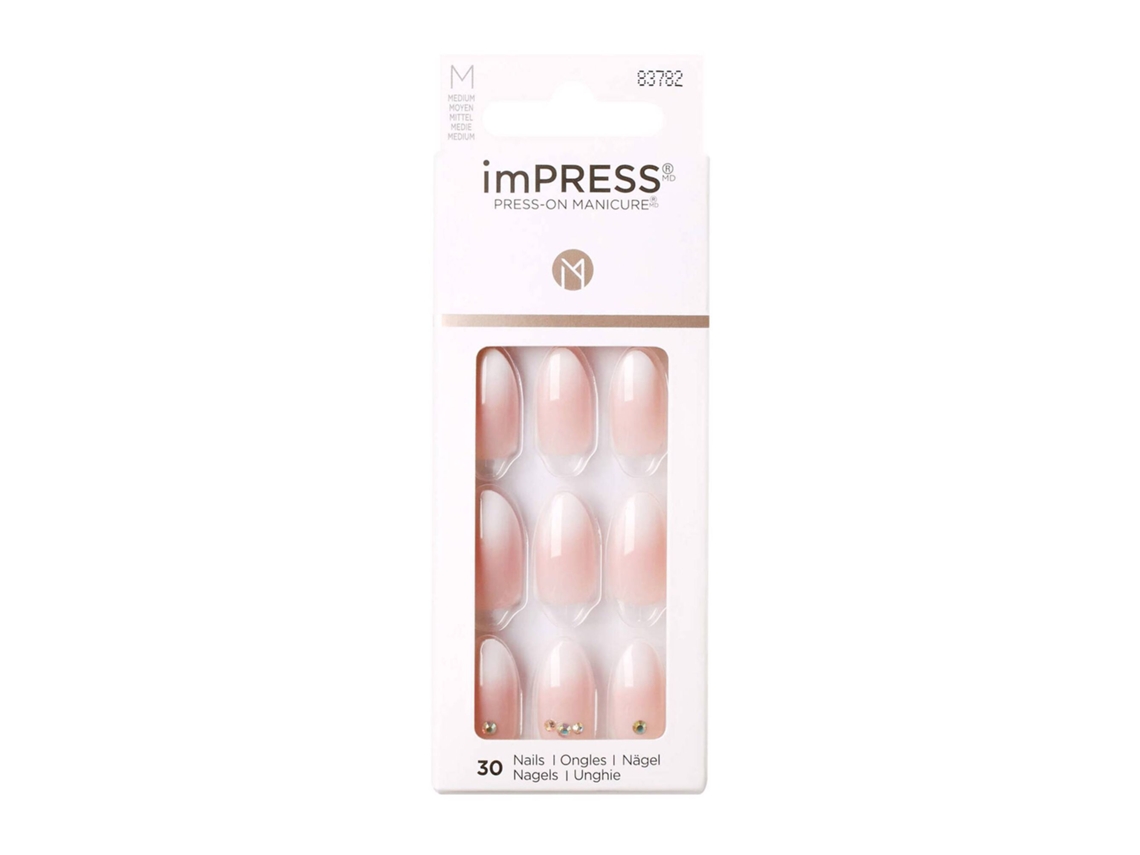 Uñas postizas Impress Medium Awestruck Kiss