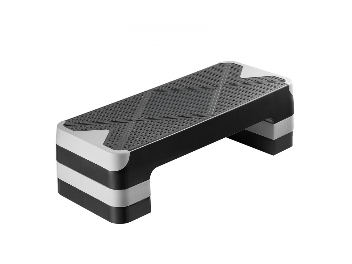 Stepper Aeróbico Ajustable y Plataforma de Entrenamiento Reforzada con Altura Ajustable Tekmaquinas