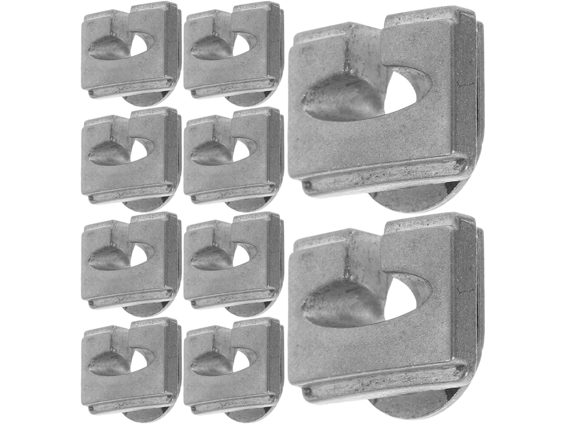 10 Manguitos De Ojales De Aluminio Para Cabezal De Corte, Accesorios Para