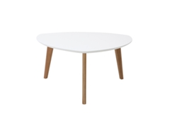 Mesa de Centro Diseño Blanco L80 Cm Ekka MILIBOO