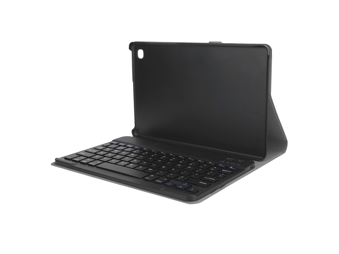 Funda con teclado ultradelgada de 10,4 pulgadas para Samsung Galaxy Tab A7 T500 en dorado claro