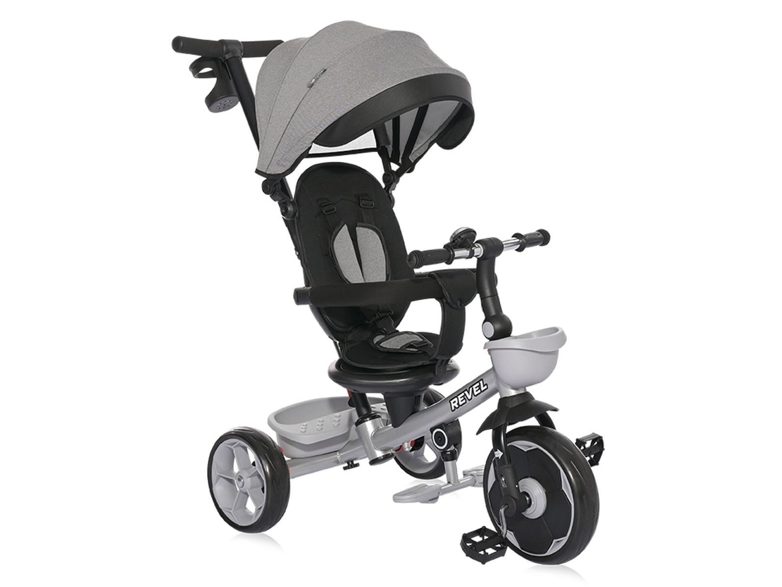 Triciclo Revel Con Asiento Giratorio 360º De Lorelli - Grey