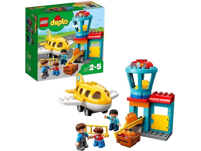 LEGO Duplo: Aeropuerto - 10871 (Edad Mínima: 2 - 29 Piezas)