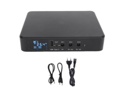 Fuente De Alimentación De Respaldo Ups De 10400 Mah Con Usb Tipo C, 5 V, 9 V, 12 V, Enchufe Europeo.