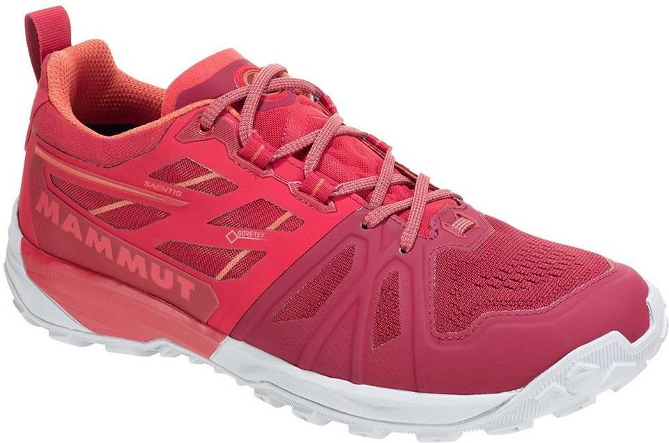 Saentis Low Gtx zapatillas para carreras de montaña mujer y trekking impermeables mammut rojo goretex eu 41 1 3