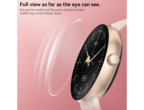 Reloj inteligente para mujer con pantalla de 1,30 pulgadas 360*360 para deporte IP68 Monitor de salud impermeable para mujer VEANXIN