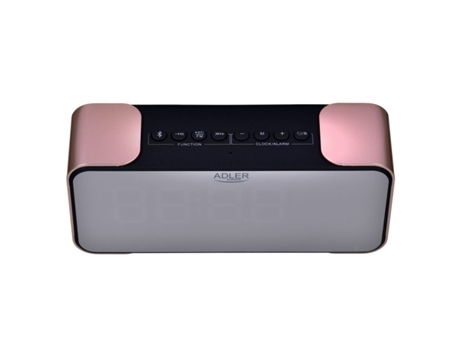 Radio Despertador ADLER AD 1190cr (Blanco - Negro - Cobre - Monocromo - Cobre - Micro USB)
