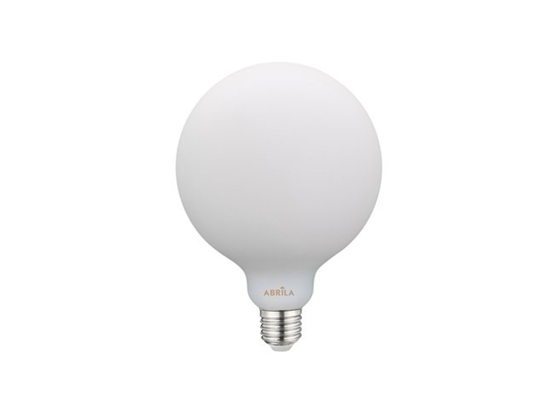 Lámpara Globo Led Filamento Opal E27 Abrila Ø9,5x14,2cm Fabrilamp (12w 6000k 1080lm)