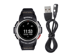 Reloj Deportivo Inteligente (monitoreo De Frecuencia Cardíaca, Monitoreo De Sueño) Reloj Deportivo Inteligente F6 Con Triple Protección (plata)