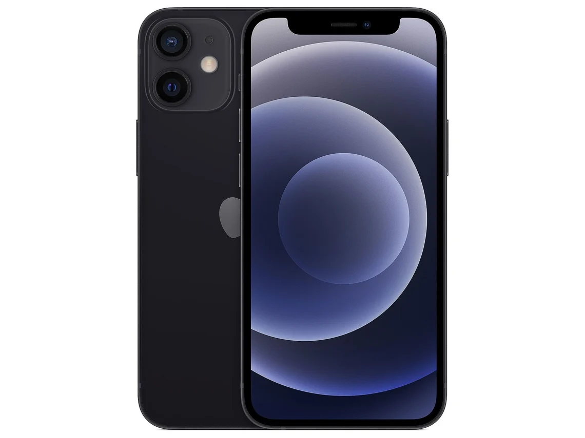 iPhone 12 Mini APPLE (Reacondicionado Señales de Uso - 64 GB - Negro)