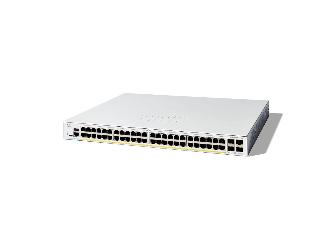 Switch CISCO C1200-48P-4G (Blanco - RJ45 x 48)