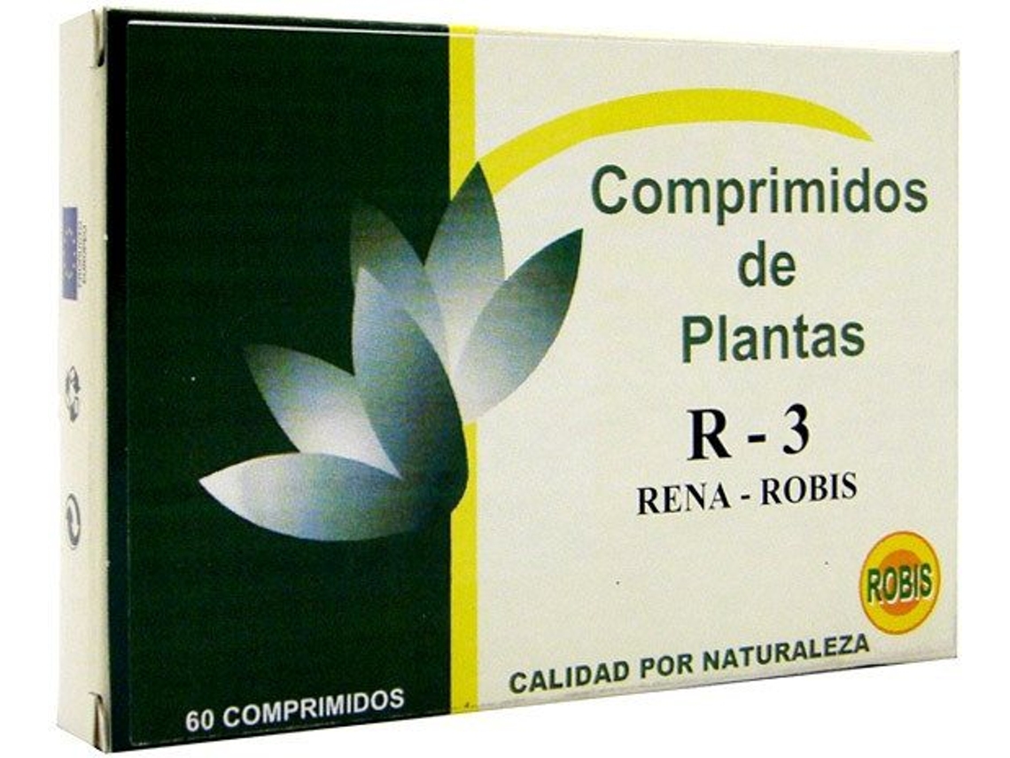 Complemento Alimentar ROBIS R - 3 Diuretico 60 Comprimidos