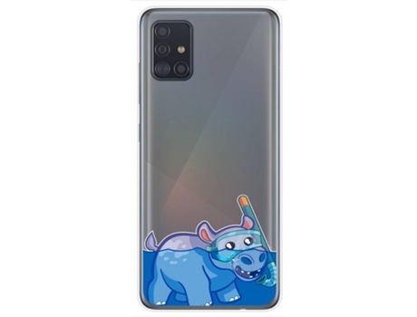 Carcasa Samsung Galaxy A51 5G TUMUNDOSMARTPHONE Dibujos Transparente Multicolor